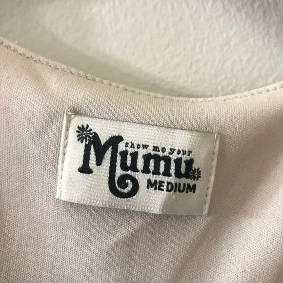 Show Me Your MuMu Noelle Wrap Maxi Dress Sz M - Picture 9 of 10